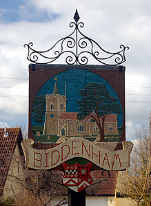 Biddenham sign March 2012